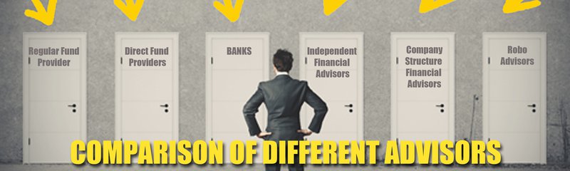 Comparison of different Financial Advisors